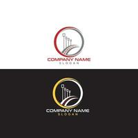 Road Logo can be used for company, icon, and others. vector