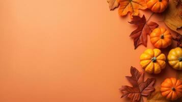 Autumn natural background photo