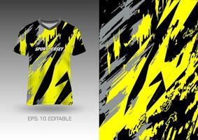 sports shirt vector design, soccer jersey mockup uniform front view