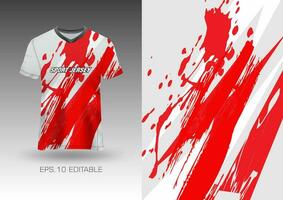 sports shirt vector design, soccer jersey mockup uniform front view