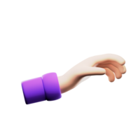 Take Hand Gestures 3D Illustrations png