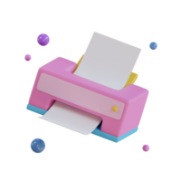 Printer Tools Digital 3D Illustrations png