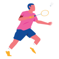 verrekening sport mensen kleur 2d illustratie png