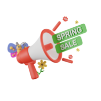 Megaphoe Sale Spring Sale 3D Illustrations png