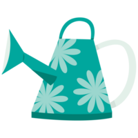 Watering Can Easter Color 2D Illustrations png