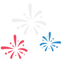 Feuerwerk 1 Denkmal Tag Farbe 2d Abbildungen png