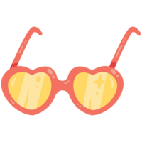 des lunettes plage journées Couleur 2d des illustrations png