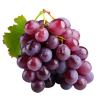 grapes isolated on transparent background ,grape png clip art ,generative ai