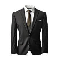 tuxedo suit mockup on transparent background ,tuxedo isolated cut out ,generative ai png