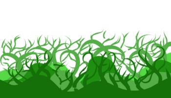 fundo ilustração do uma natural tema este contém verde elementos. perfeito para papeis de parede, fundos, bandeiras, revista cobre e outras com natureza e natural temas. png