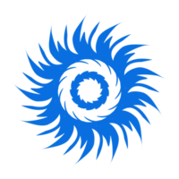 azul cor étnico mandala padrão Projeto ilustração. perfeito para logotipos, ícones, adesivos, tatuagens, Projeto elementos para sites, anúncios e mais. png