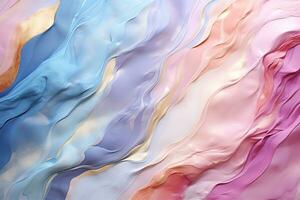 resumen antecedentes con fluido mármol texturas en suave pastel tonos generativo ai foto