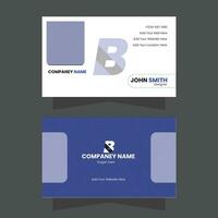 Elegant Businrss Card vector