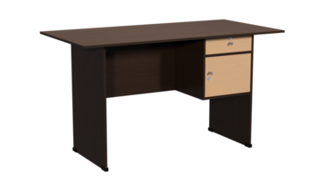 3d rendering of office desk collection, suitable for selling interior assets png