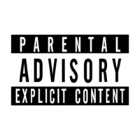 föräldrar rådgivande explicit innehåll logotyp png, föräldrar rådgivande explicit innehåll ikon transparent png