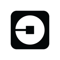 uber logo png, uber icoon transparant PNG