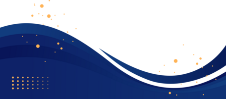 abstract blauw kromme hoek grens of blauw Golf grens voor een certificaat of bedrijf achtergrond png