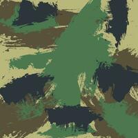 abstract jungle hunting camouflage pattern vector