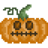 Halloween pumpkin with big eyes png