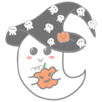 poco fantasma e zucca png