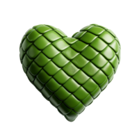 The Hearts - The Green Leather Heart -  Ai generated - Generative AI png