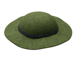 grön känt hatt png