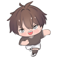 Sports player chibi png