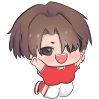 Sports player chibi png