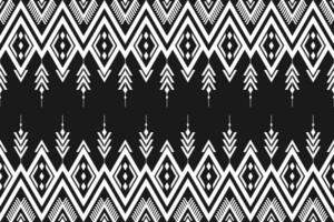 Carpet tribal pattern art. Geometric ethnic seamless pattern traditional. American, Mexican style. vector