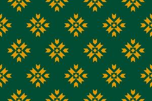 Fabric Aztec pattern background. Geometric ethnic oriental seamless pattern traditional. Mexican style. vector