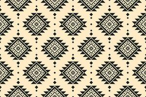 Geometric ethnic seamless pattern traditional. American, Mexican style. Aztec tribal ornament print. vector