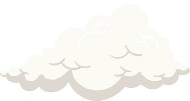 blanco nube elemento vector