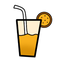 orange juice drink png