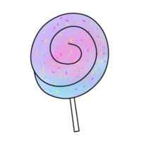 candy sweet rainbow png