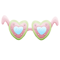 Watermelon glasses isolated on transparent background png