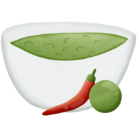 a seafood sauce isolated on transparent background png