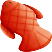 un pescado aislado en transparente antecedentes png