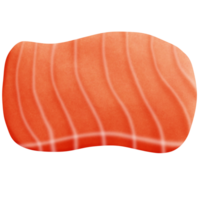 a salmon isolated on transparent background png