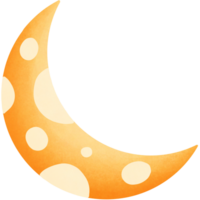 le lune isolé sur transparent Contexte png