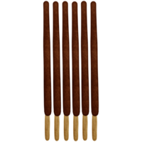 Chocolate sticks isolated on transparent background png