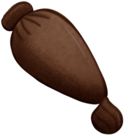 Chocolat isolé sur transparent Contexte png