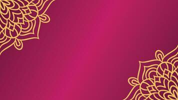 Mandala round ornament background template vector