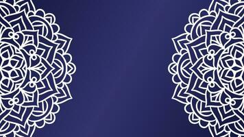 Mandala round ornament background template vector