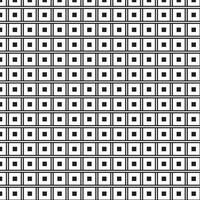 abstract geometric black white line rectangle dot pattern art, perfect for background, wallpaper. vector