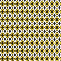 resumen geométrico negro amarillo rombo patrón, Perfecto para fondo, fondo de pantalla vector