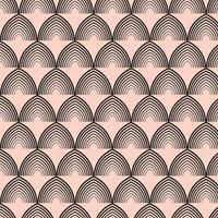 abstract geometric black arabic pattern, perfect for background, wallpaper vector