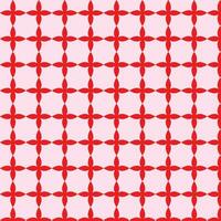 resumen geométrico rojo flor patrón, Perfecto para fondo, fondo de pantalla vector