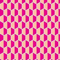 resumen geométrico rosado hexágono patrón, Perfecto para fondo, fondo de pantalla vector