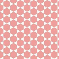 abstract geometric pink hexagon art pattern, perfect for background, wallpaper vector