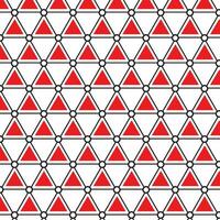 abstract geometric black red triangle dot pattern vector, perfect for background, wallpaper vector